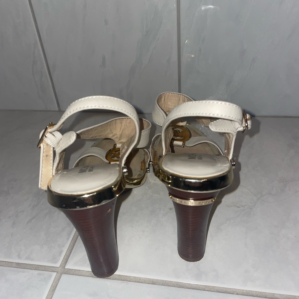 Michael Kors Leather Block Heels